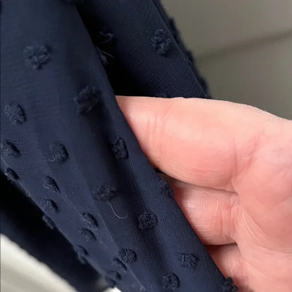 NWT J. Crew Cameron Swiss Dot Dress In Navy With Pockets - Picture 5 of 12